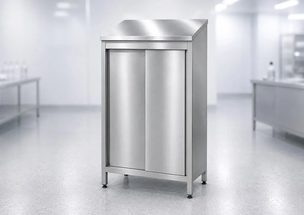 Materialschrank mit Schiebetüren